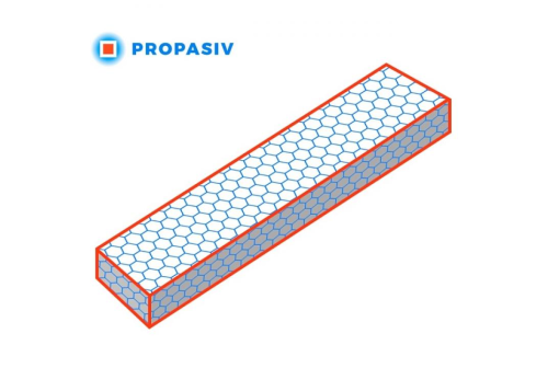 PROPASIV® Hranol CF  
100 x Y x 1172 mm