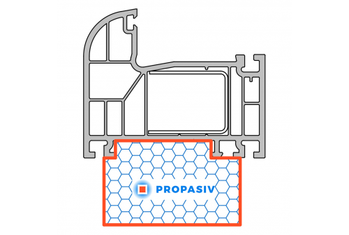 PROPASIV® Profil okenní nízký (1175 mm)
Premium round line (Premium Klasik)
