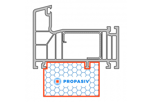PROPASIV® Profil okenní nízký (1175 mm)
Prime 93